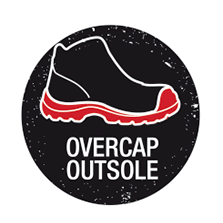 Overcap outsole